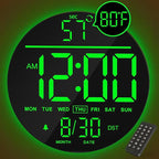 JALL 10" Large Digital Wall Clock by JALL
