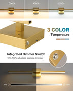 Rayogale 40 Inch 8000mAh Rechargeable Wall Sconce - Image 2