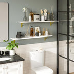 DINZI LVJ Long Wall Shelves, 39.4Inch Wall Mounted Shelves, Floating Shelves - Image 6