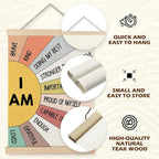 Supwhd Affirmation Wall Decor for Kids Boys Girls, I am Kind I am Brave - Image 5
