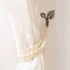 Set of 4 Vintage Leaf Wall Hooks Antique Bronze Coat Hooks Heavy Duty - Image 5