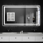 48"x32" LED Bathroom Mirror - Image 9