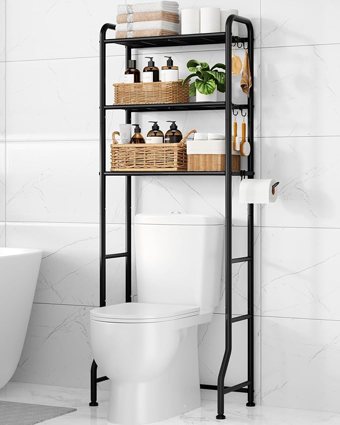 Kitsure Over Toilet Storage Rack by Kitsure