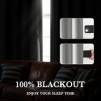RYB HOME 100% Blackout Short Curtains - Image 5