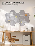 Fluxynara Hexagon Cork Board Alternative - Image 4
