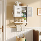 HOOBRO Medicine Cabinet, Double Doors Bathroom Wall Cabinet - Image 4