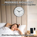 Modern Silent Wall Clock - Image 4