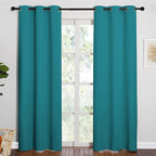 NICETOWN Room Darkening Curtains 84 inch Length 2 Panels, Thermal Insulated by NICETOWN