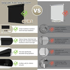 SUNOFF Cordless Blackout Roller Shades Blinds - Image 4