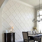 Yalikop 6 Pcs 3D 12inch Wall Panels Premade Wainscoting Kits Large Art - Image 2