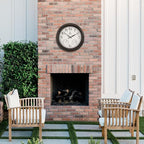 18 inch Outdoor Clocks for Patio Large Waterproof - Image 7