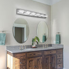 Modern Bathroom Light Fixtures 6 Light LED Vanity Lighting Bar 41 Inch Wall - Image 6