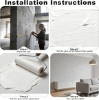 3D Wall Panels - 4PCS 47.2"x23.6" Faux Stone Wall Covering - MCM Modified Clay - Image 6
