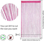 ave split Decorative Door String Curtain Wall Panel Fringe Window Room Divider - Image 2