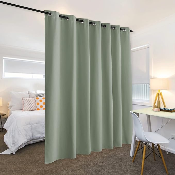 RYB HOME Privacy Room Divider Curtains - Image 3