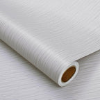 Heroad Peel and Stick Wallpaper Wood Contact Paper Wood Wallpaper Light Grey by HeroadBrand