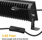 Onforu 1Pack LED Shop Lights, 100W 14000lm Plug in Ultra Bright LED Work Lights - Image 3