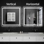 30"x30" LED Bathroom Mirror - Image 9