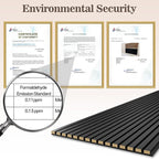 2 Pack Wood Panels for Wall, 47.24" x 23.81" Acoustic Wood Slat Wall Panel for - Image 5