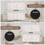 DreamSky Wooden Digital Alarm Clock - Image 5