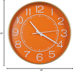 HZDHCLH Small Wall Clocks Battery Operated, Quartz Movement, Silent Non Ticking - Image 7