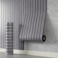 YLL YLL PVC Slat Wall Panel Peel and Stick 236"x 15.7" Faux Grey Wood Grain by YLLYLL