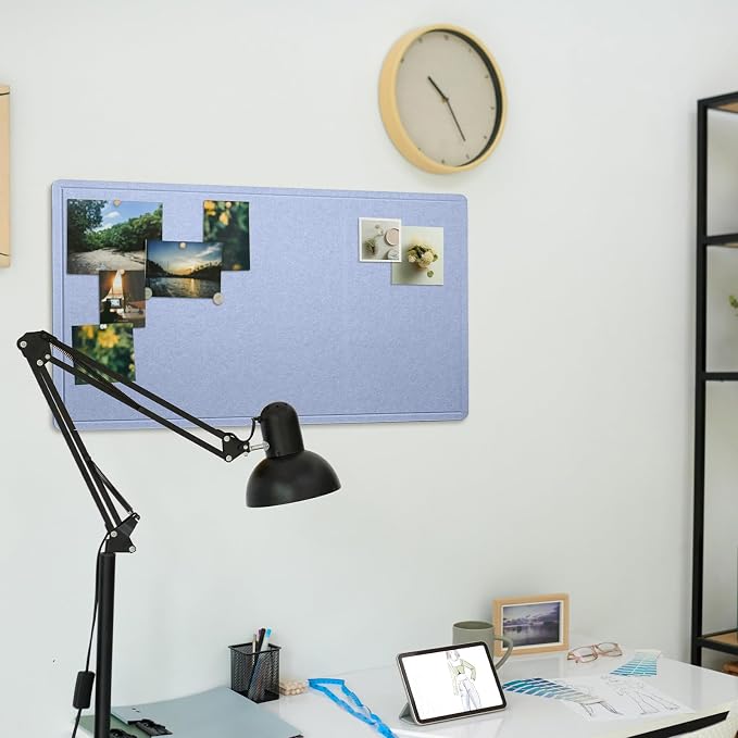 Lightomorrow Bulletin Board, 35 x 17 1/2 inches Felt Board - Image 8