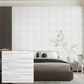 Heikki 30 Pack 3D Wall Panel for Interior Wall Décor, PVC Flower Textured Wall by YourBestChoices