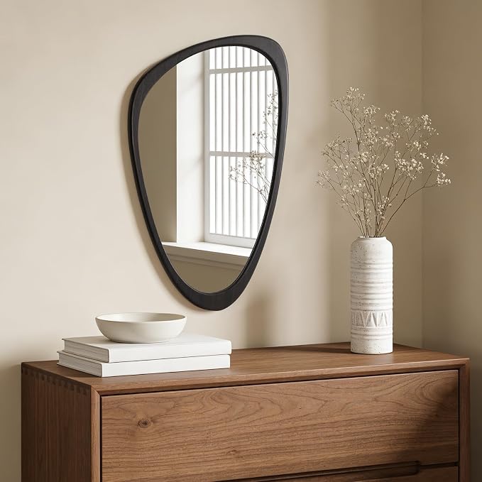 WallBeyond Asymmetrical Mirror, Irregular Wall Mirror, Wall Mirrors Decorative - Image 3