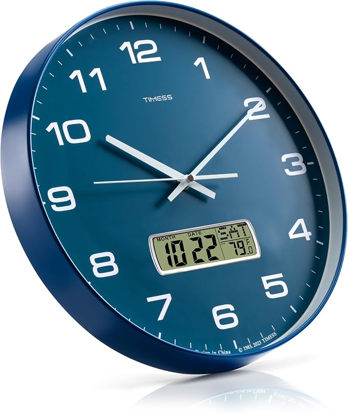 TIMESS Wall Clock, Ideal Modern Home, Office Decor - Image 2