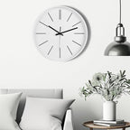 zyzamay Modern Wall Clock, 12 Inch Round Bright Colorful 3D Wall Clocks - Image 7