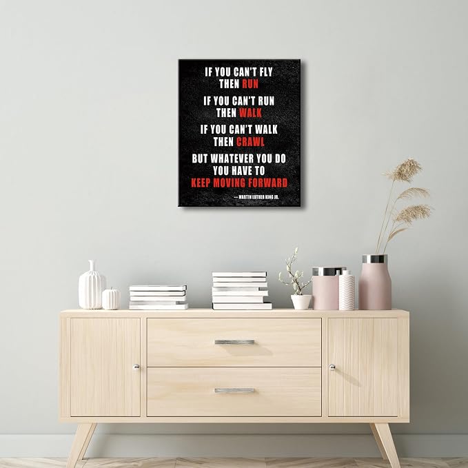 Pyradecor Keep Moving Forward Motivational Classroom Positive Quotes - Image 2