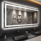 LOAAO 84"X40" LED Bathroom Mirror by LOAAO