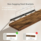 QEEIG Floating Shelves for Wall 39.4" Long - Image 4