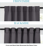 RYB HOME Small Window Curtains - Image 4