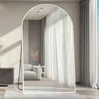 Dewfig Arched Full Length Mirror, Oversized Full Body Mirrors - Image 2