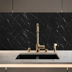 Abyssaly Black Marble Contact Paper Peel and Stick Countertops Waterproof Matte - Image 8