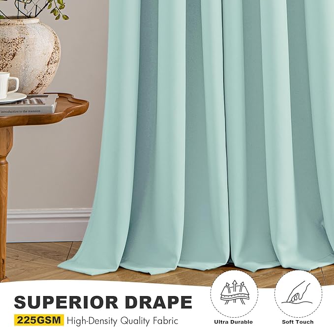 MIULEE Blackout Curtains for Bedroom Living Room 2 Panels, Thermal Insulated - Image 5