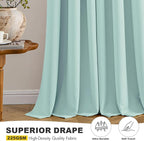 MIULEE Blackout Curtains for Bedroom Living Room 2 Panels, Thermal Insulated - Image 5