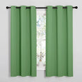 NICETOWN Froest Green Blackout Curtains 68 inches Length by NICETOWN