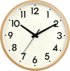 Mosewa Wall Clock 8 Inch, Battery Operated Silent Non-Ticking Modern Analog by MOSEWAWALLCLOCK