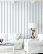 NextWall Beach Towel Stripe Peel and Stick Wallpaper - Image 3