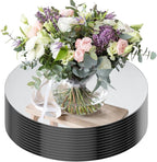 Seelenruhe 12" Round Mirrors for Centerpieces for Tables, Round Mirrors Trays by Unknown