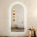 Arched LED Bathroom Mirrors by WISSMILESHOME