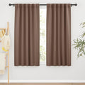 RYB HOME Blackout Curtains for Kitchen, Thermal Insulated Window Curtains and by RYBHOME