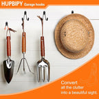 HUPBIPY 26 Pack Garage Hooks Heavy Duty Utility Steel - Image 5