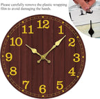 Wall Clock, Modern Wall Clocks Battery Operated, Silent Non Ticking Clock - Image 5