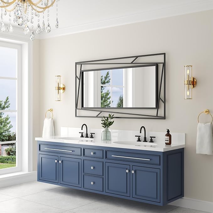 Rectangular Wall Mirror, Hang Horizontally or Vertically - Image 5