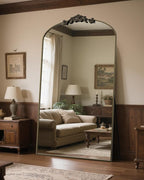 Antok Arched Full Length Mirror, Full Body Mirrors - Image 4