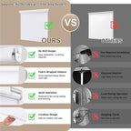 SUNOFF No Drill Tools Cordless Blackout Roller Shades Blinds - Image 5